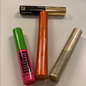 4 NEW Mascaras